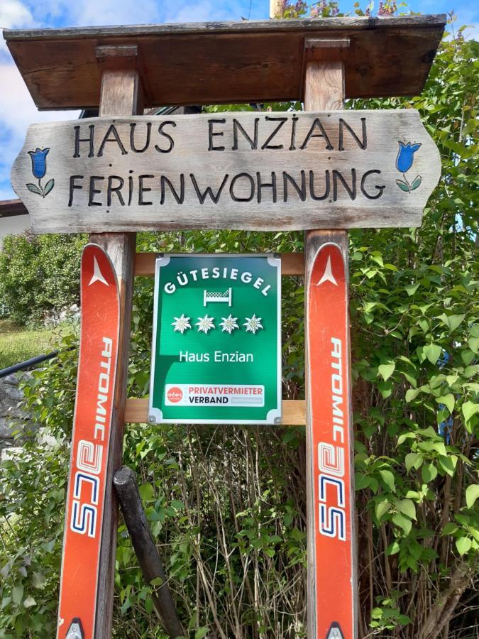 דירות הינטרסטודר Haus Enzian מראה חיצוני תמונה